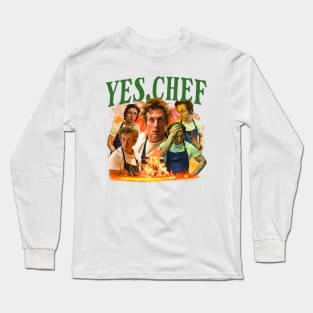 yes chef Long Sleeve T-Shirt